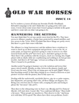 Issue: Old War Horses (Issue 14 - Apr 2009)