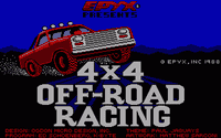 Video Game: 4x4 Off-Road Racing
