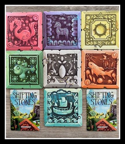 Hidden Stones - Tactical Tile Strategy Game For 1-5 Players Ages 8+