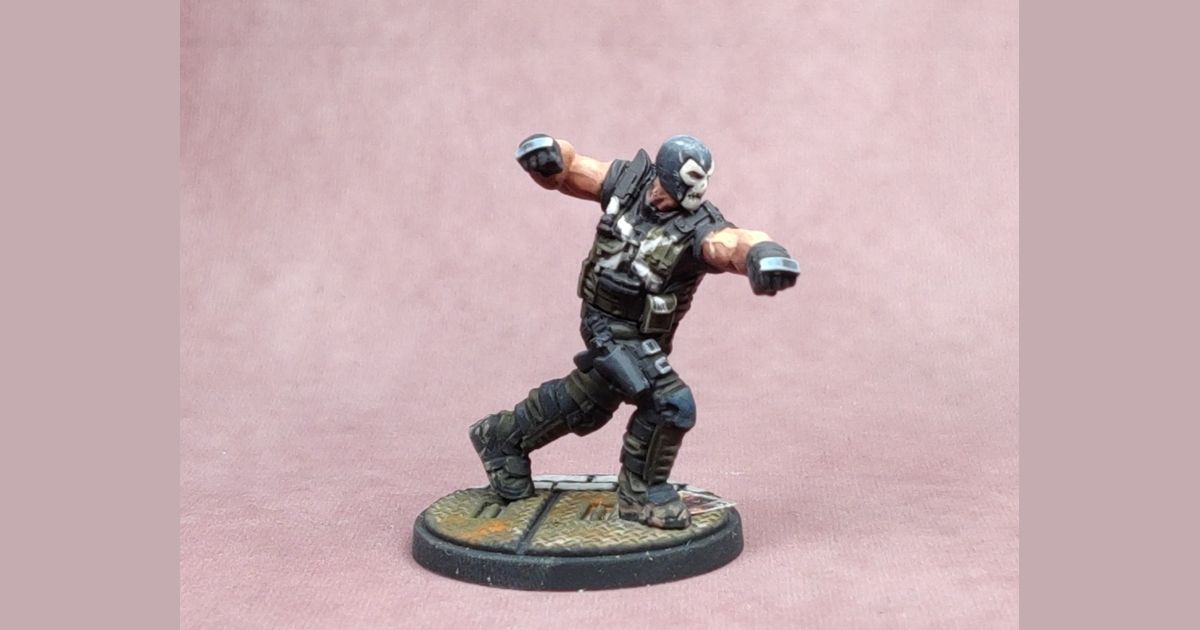 Marvel Crisis Protocol: Crossbones | Painted Boardgame minis