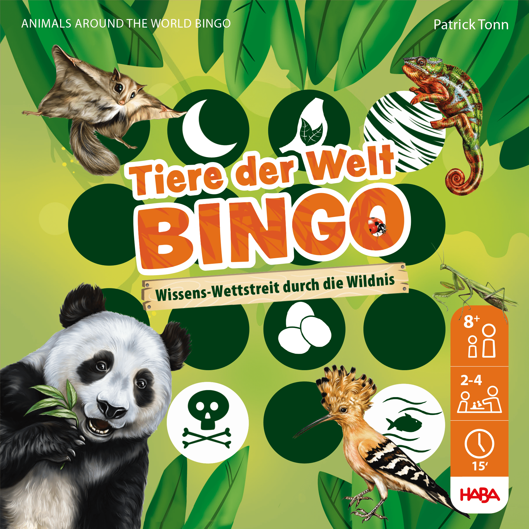 Tiere der Welt BINGO