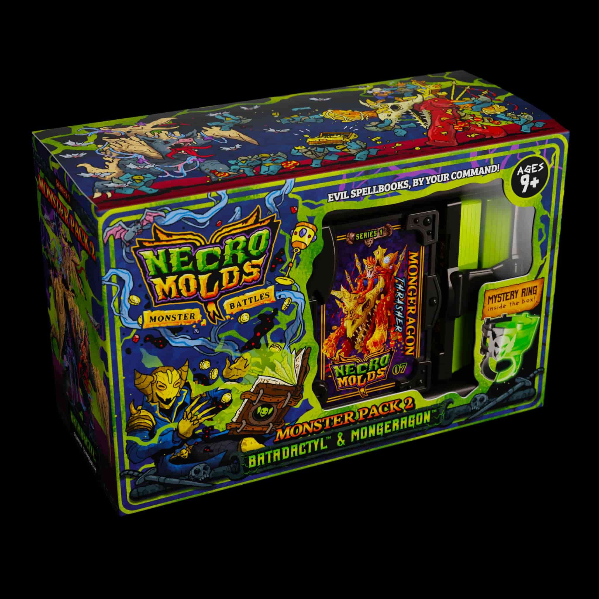 Necromolds: Monster Battles – Monster Pack 2: Batadactyl & Mongeragon