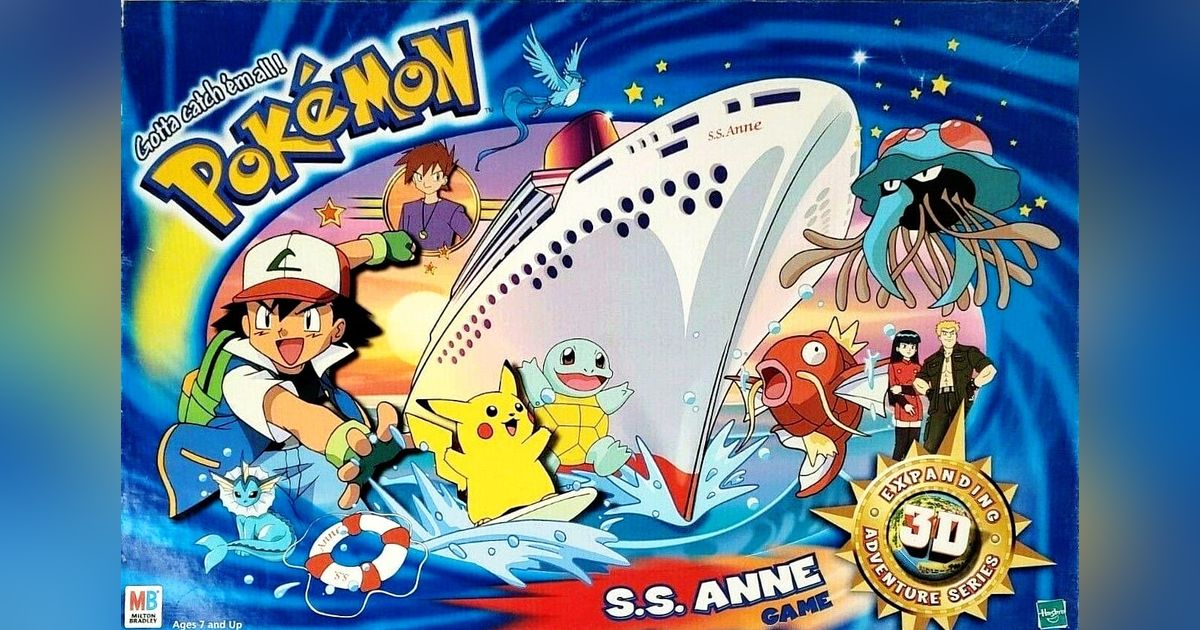 Pokémon S.S. Anne Game, Board Game