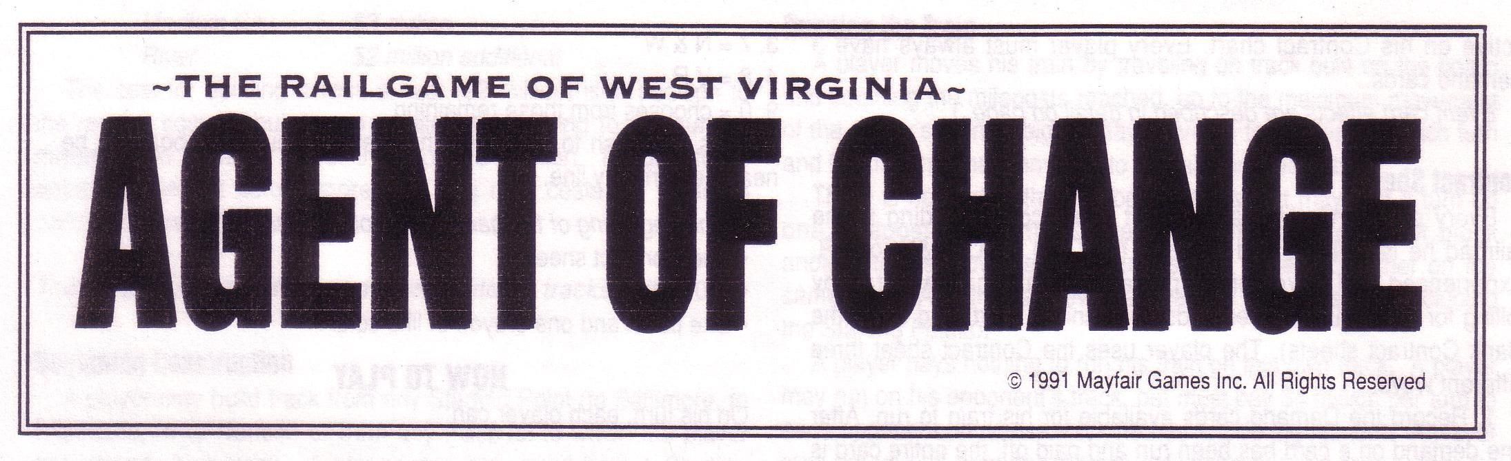 Agent of Change box art
