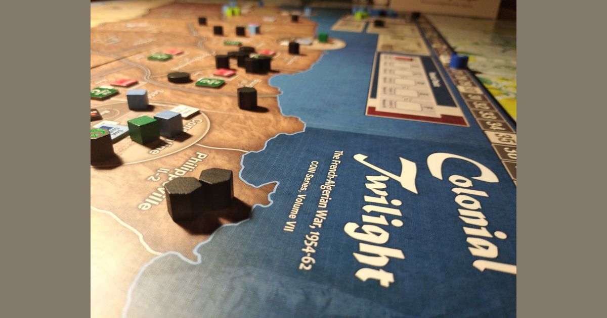 Colonial Twilight - A review | This South London Board Game Life