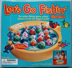 Lets Go Fishing Electronic Board Game Kids Toddlers Family Play Sets 1-4  Players