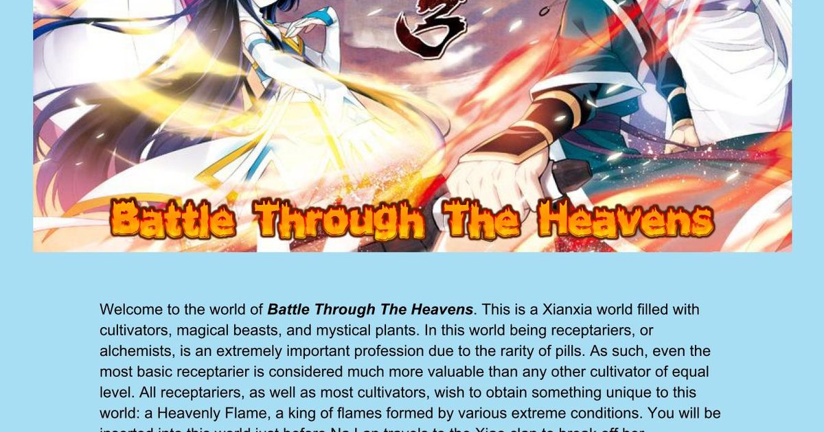 斗破苍穹 Battle Through the Heavens | RPG Item | RPGGeek