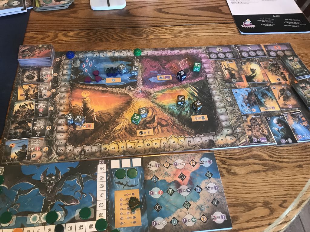 Playing Shadow Kingdoms of Valeria Solo: A Meeple, Myself, and I Review |  BoardGameGeek