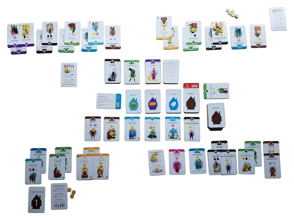 Illustration 12 de Villagers - Card drafting & village building for 1-5 players