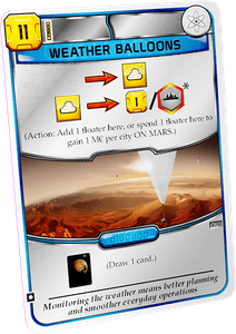 Terraforming Mars: Weather Balloons