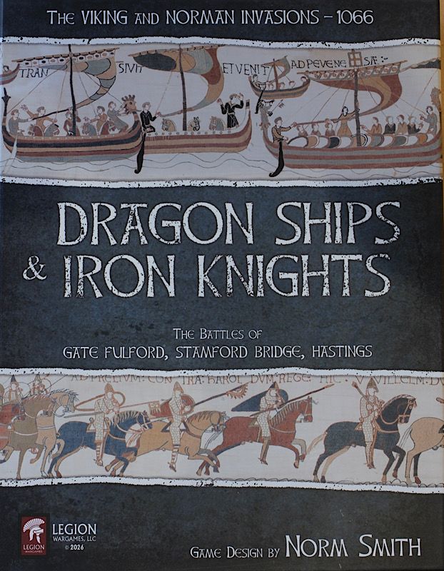 Cover art for Dragon Ships & Iron Knights