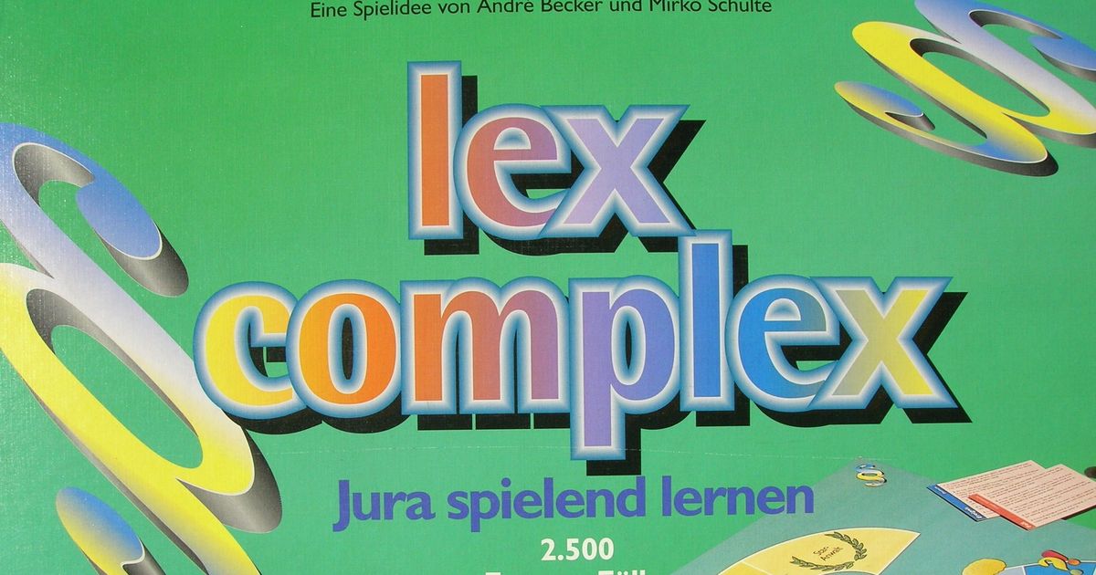 Lex Complex Board Game BoardGameGeek