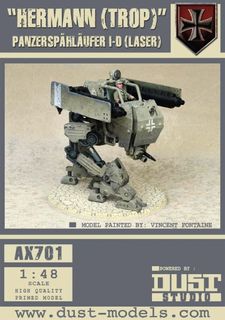 Dust Tactics: Panzerspähläufer I-D (Laser) – "Hermann (Trop)"