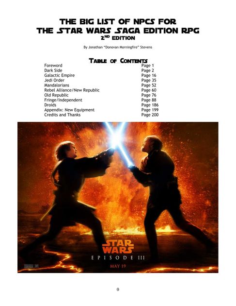 Star wars clearance saga edition jedi