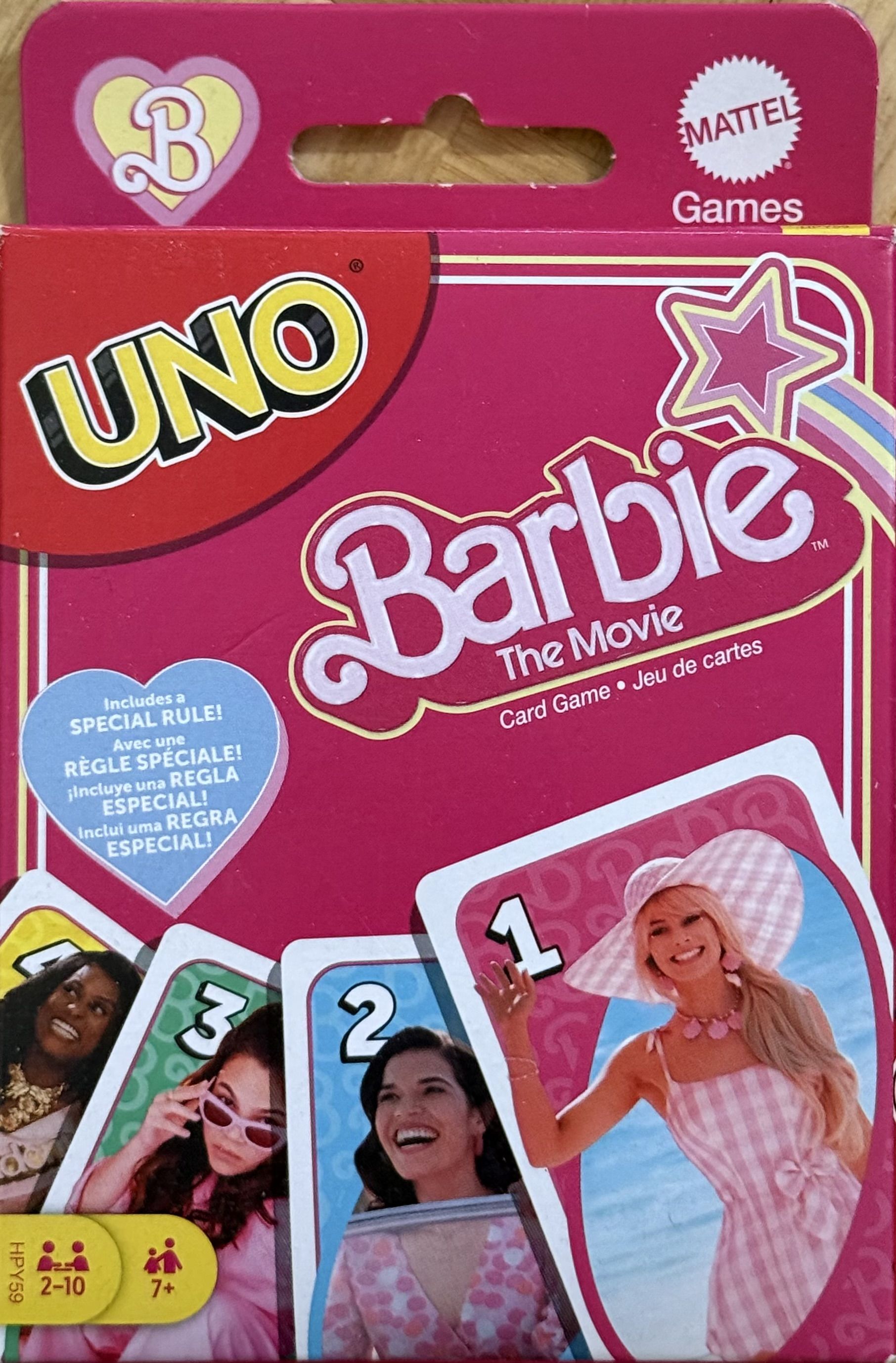 UNO: Barbie The Movie doboz