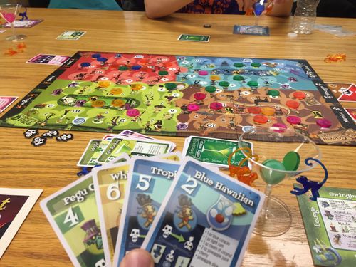 Swinging Jivecat Voodoo Lounge Board Game - Clique Building & Strategy For 2-5 Players