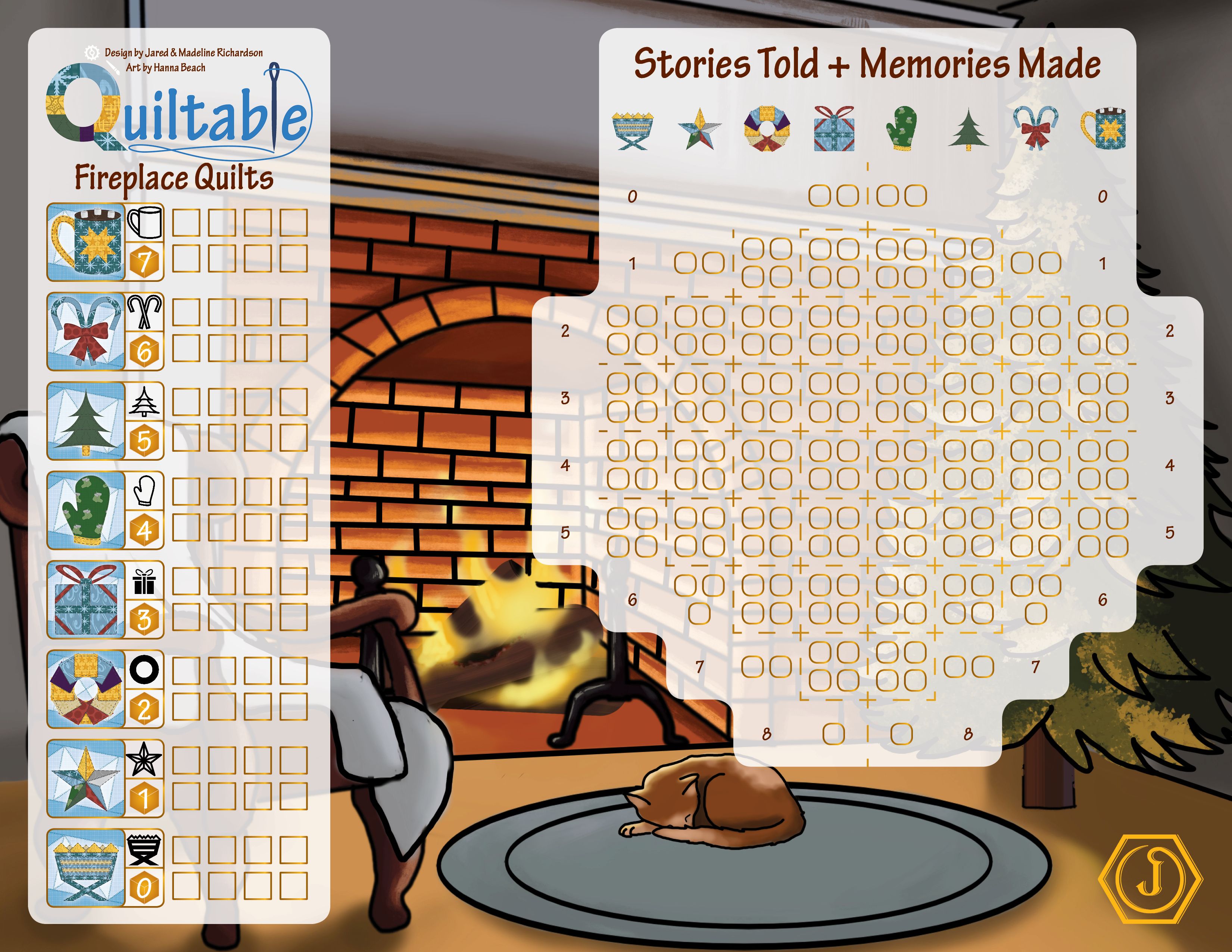 Cover art for Quiltable: Fireplace Quilts