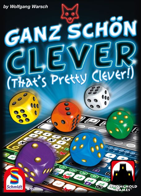 That's Pretty Clever! Dice Game Stronghold Games SHG 6025 Ganz Schön Clever 