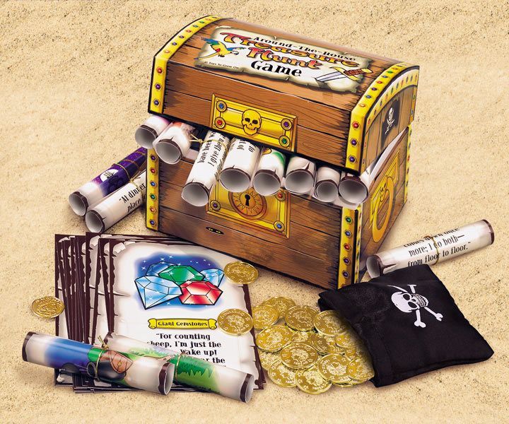 Around the House Treasure Hunt Game box art