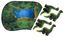 Board Game Accessory: Evolution: Watering Hole Playmat and Dino Stickers