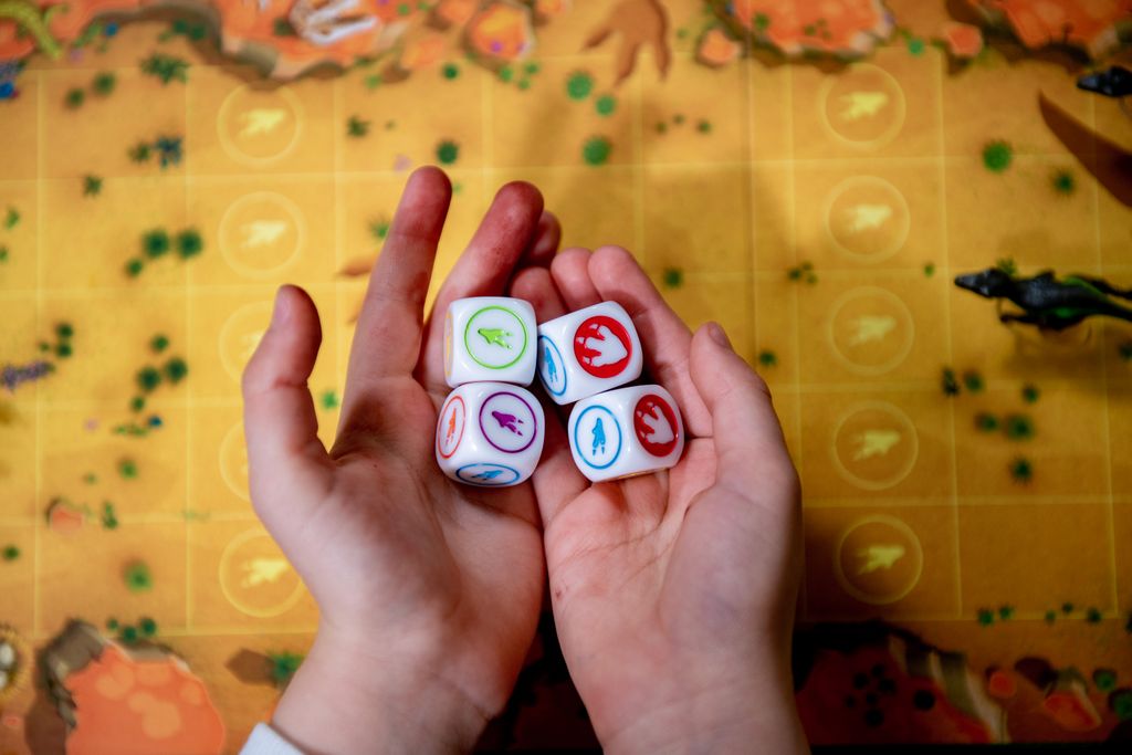 "Raptor Race" @BoardGameColors