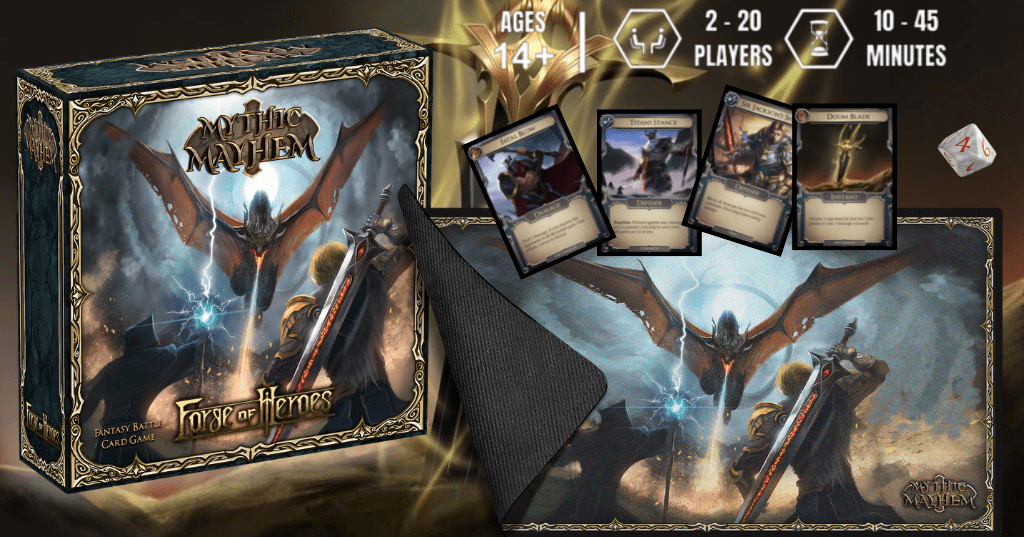 Epic Card Game, A strategy card game of mythic battles