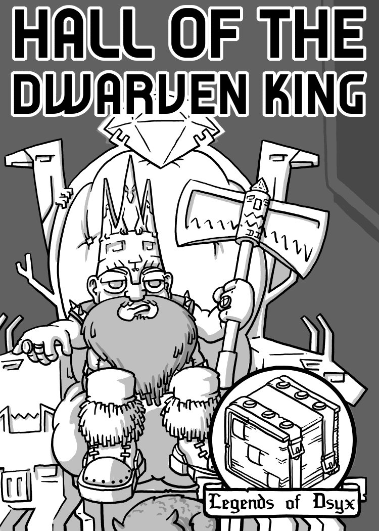 Boîte du jeu Hall of the Dwarven King