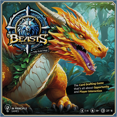 Caixa do jogo Beasts & Diplomacy