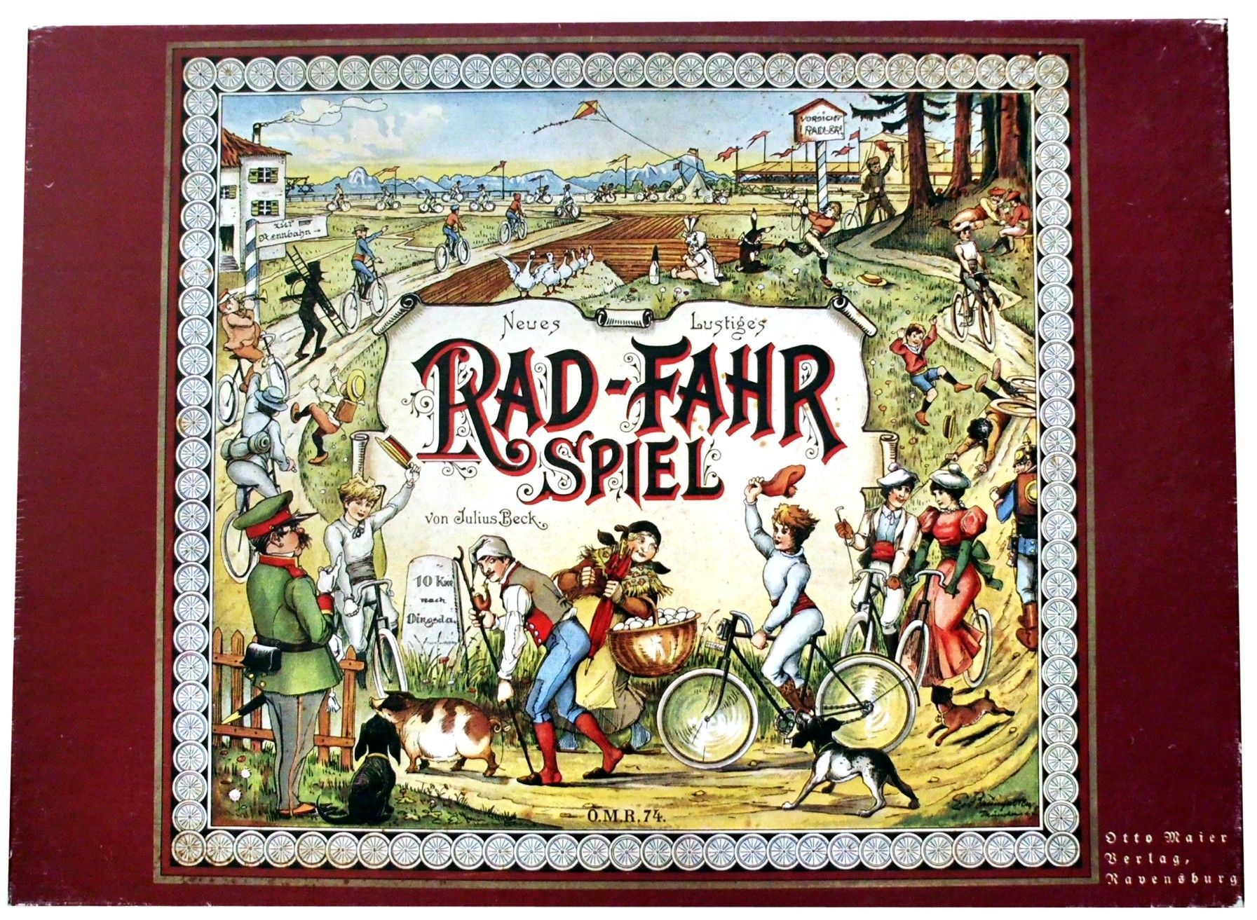 Neues Lustiges Rad-Fahr Spiel