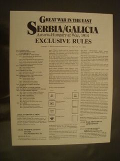 Serbia/Galicia: Austria-Hungary at War, 1914