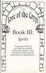 RPG Item: Book III: Spells