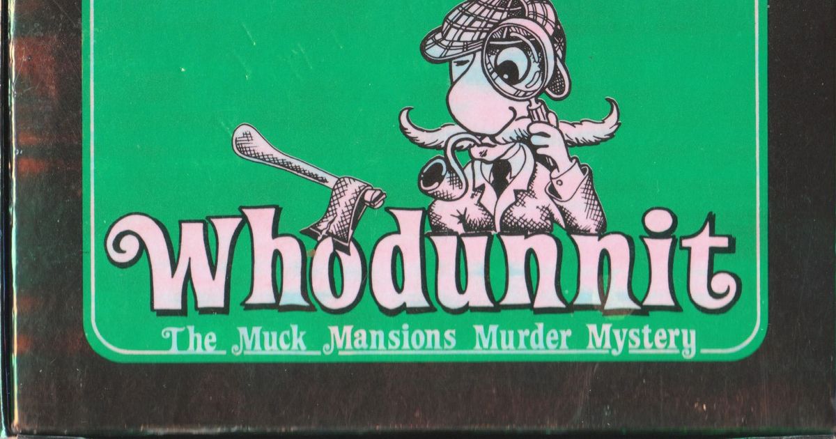 Whodunnit | Board Game | BoardGameGeek
