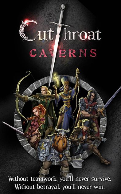 Ships Fast! Cutthroat Caverns Card Game by Smirk & Dagger 