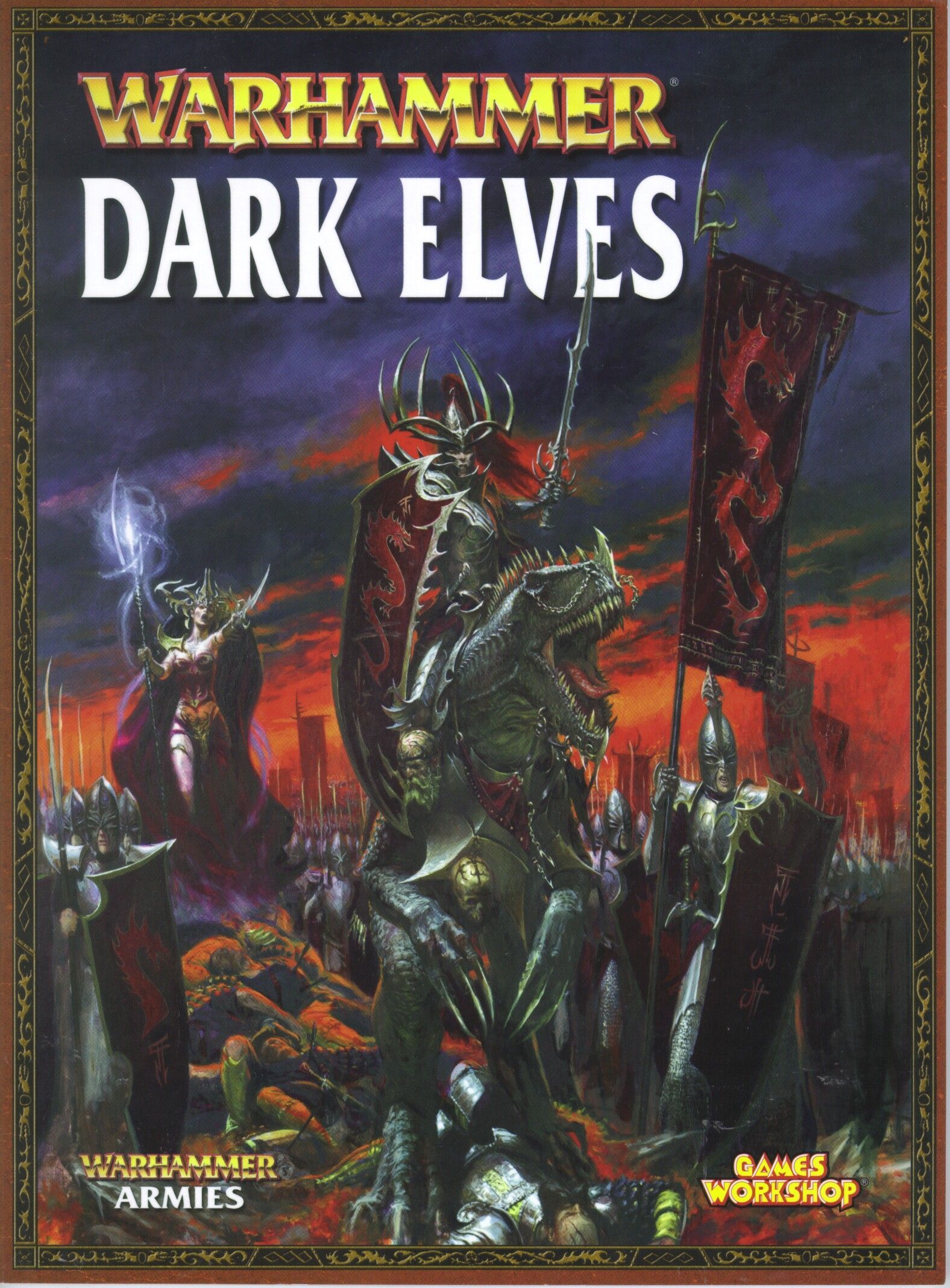 Тёмные эльфы вархаммер книжка