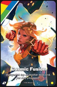 UNO Ultimate: Captain Marvel – Cosmic Fusion Foil Chase Card