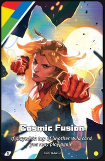UNO Ultimate: Captain Marvel – Cosmic Fusion Foil Chase Card