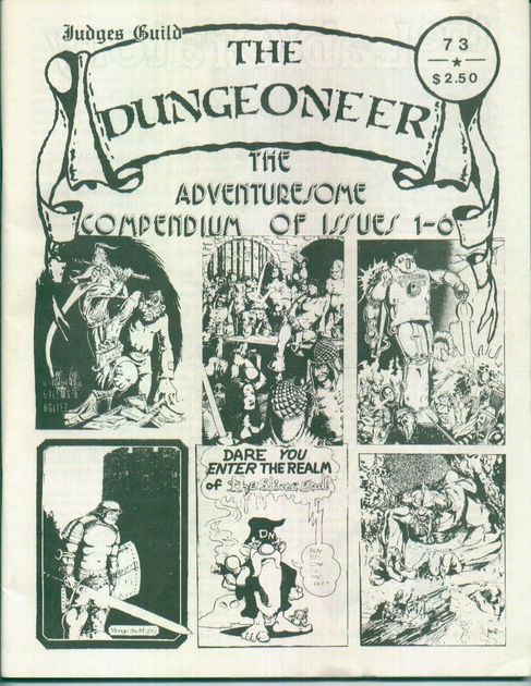 D&D Judges Guild Magazine The Dungeoneer #10!