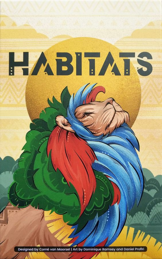 Habitats gioco da tavolo naturalistico per 1-5 giocatori - copertina ufficiale Cwali