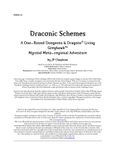 RPG Item: NMR8-01: Draconic Schemes