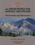 RPG Item: 100 Encounters for Fantasy Mountains - Supplement for Zweihander RPG