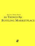 RPG Item: 20 Things #09: Bustling Marketplace