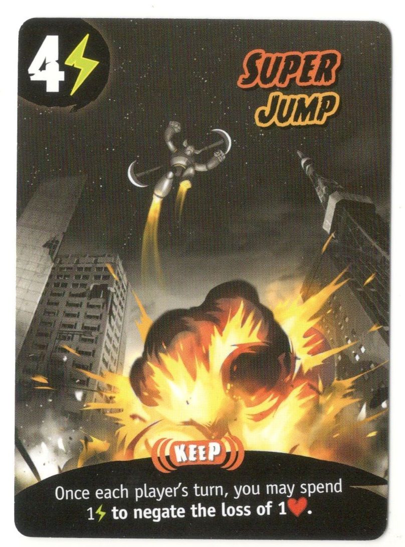 King of Tokyo: Super Jump Goodie Card