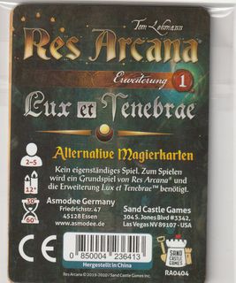 Res Arcana: Lux et Tenebrae – Alternative Mages Card Pack