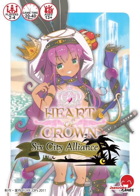 Heart Of Crown Six City Alliance Board Game Boardgamegeek