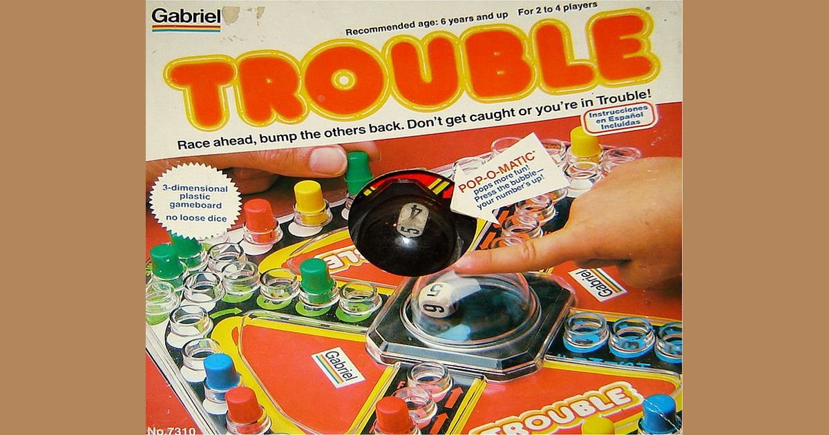 Trouble Board Game BoardGameGeek