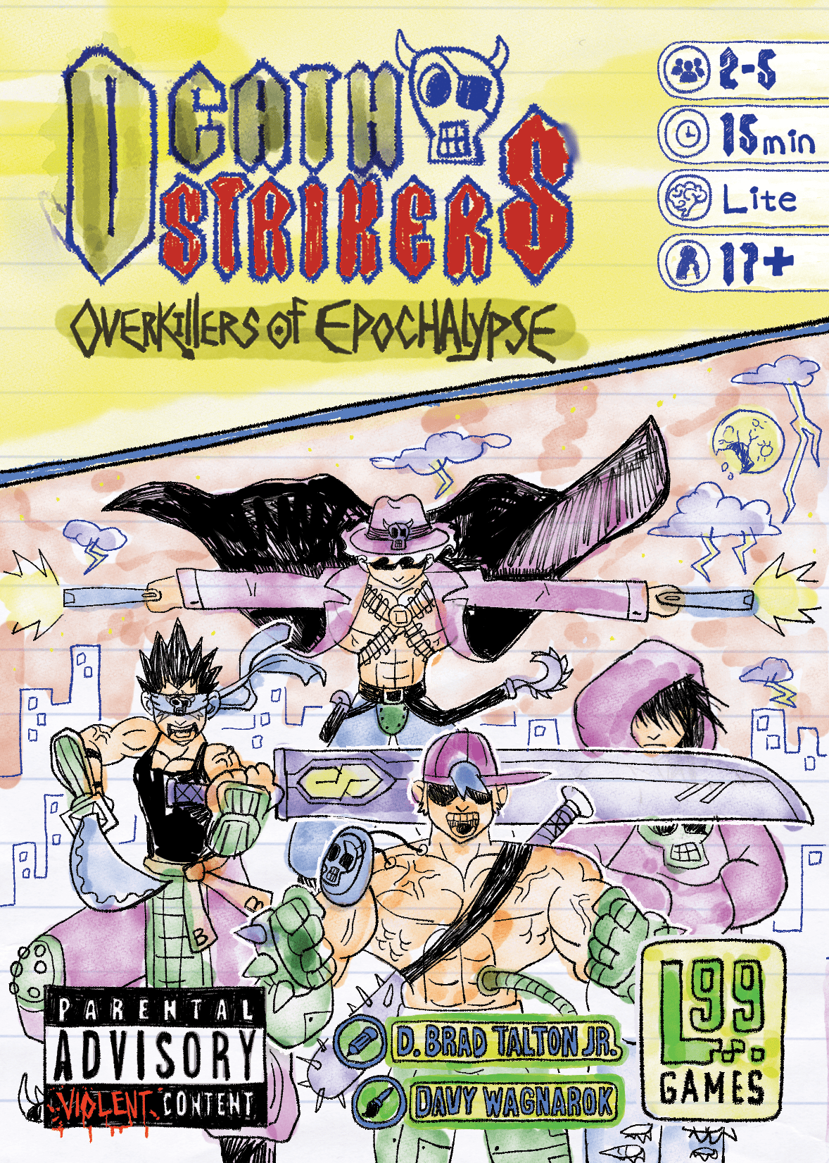Cover art for Deathstrikers: Overkillers of Epochalypse