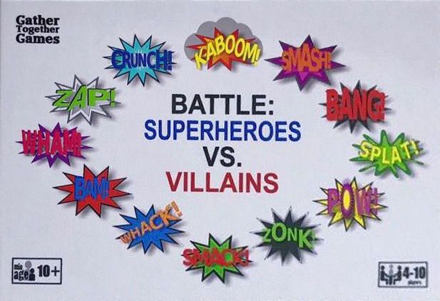 BATTLE: Superheroes vs. Villains cover
