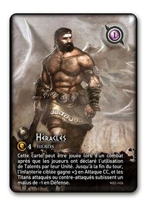 Mythic Battles Heracles Promo Card Board Game Boardgamegeek