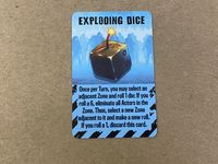 Zombicide: 2nd Edition – Exploding Dice Promo Card