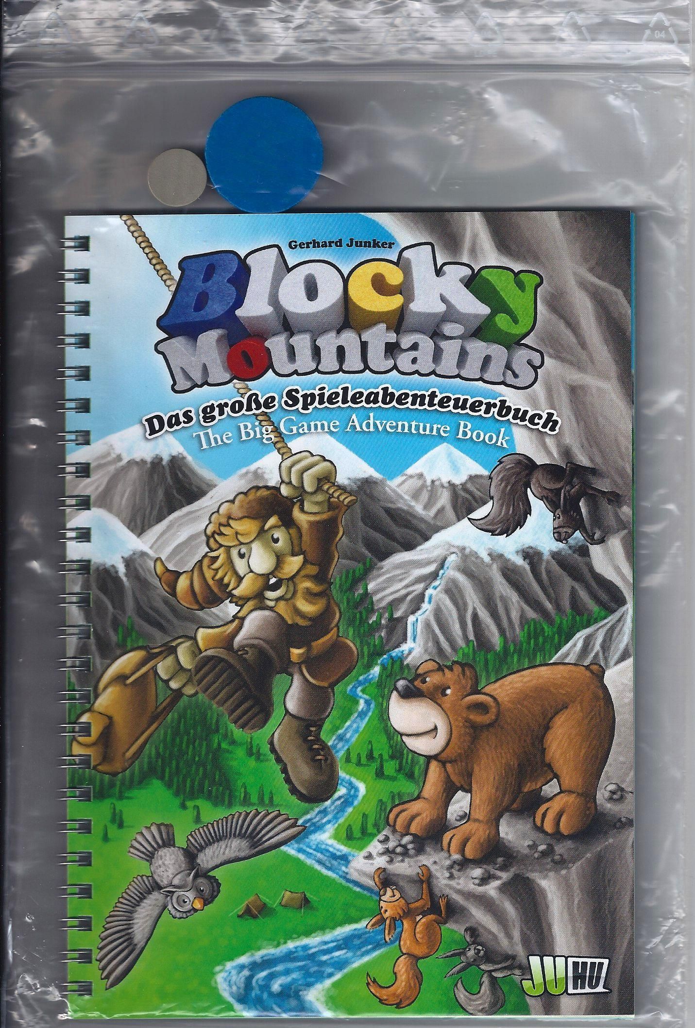 Blocky Mountains: The Big Game Adventure Book box art